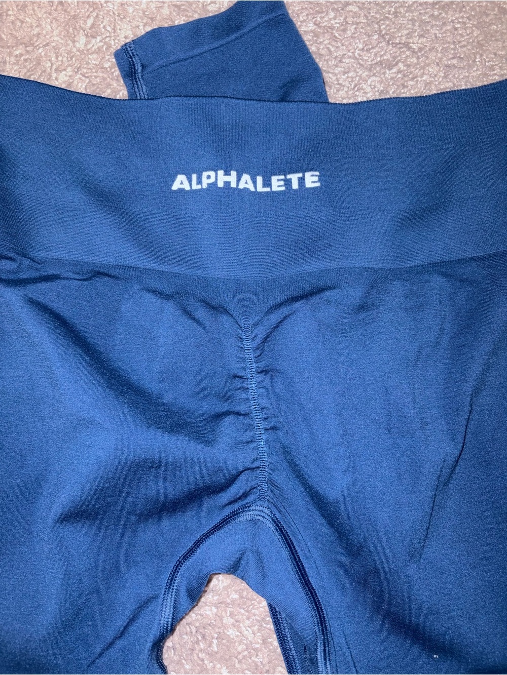 Alphalete Leggings Set - Forest Green & Navy - Picture 2 of 14